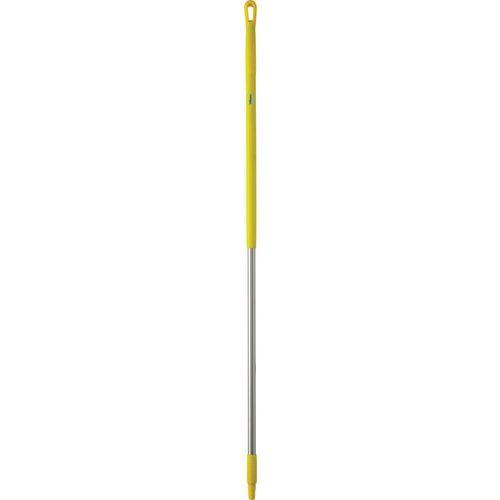Lot de 5 Manche en acier inoxydable, Ø31 mm, 1510 mm, Jaune thumbnail image 1