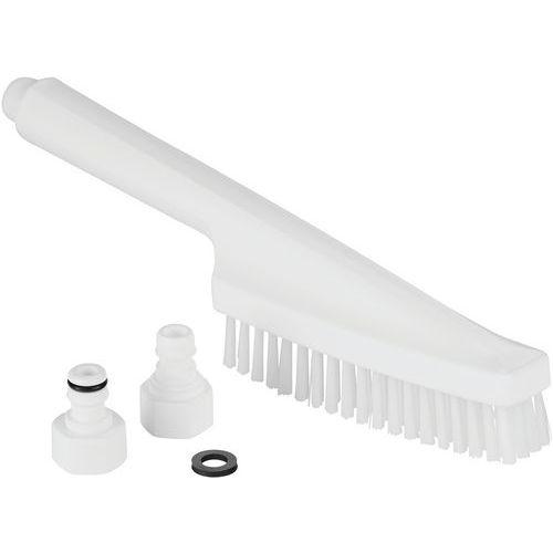 Lot de 10 Brosse à main, passage d'eau, 330 mm, Dur, Blanc thumbnail image 1