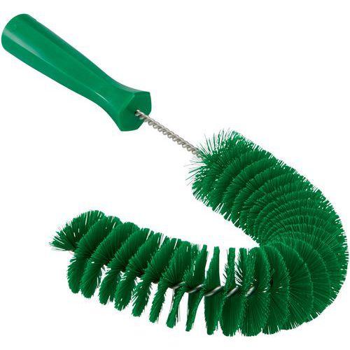 Illustration de : Brosse à main flexible pour le nettoyage de tuyaux - Vikan