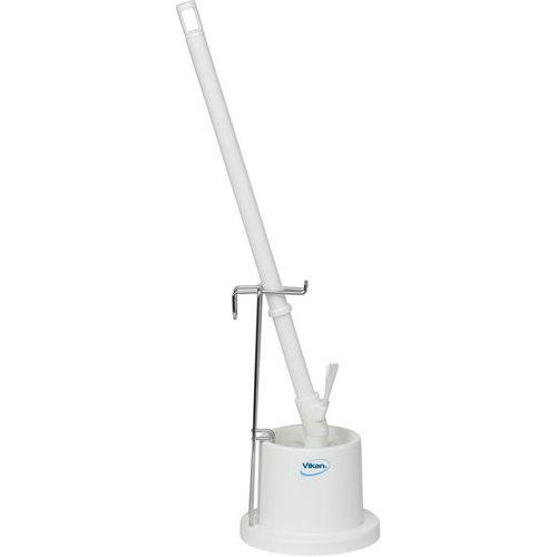 Lot de 10 Brosse sanitaire ergonomique, 720 mm, Medium, Blanc thumbnail image 1