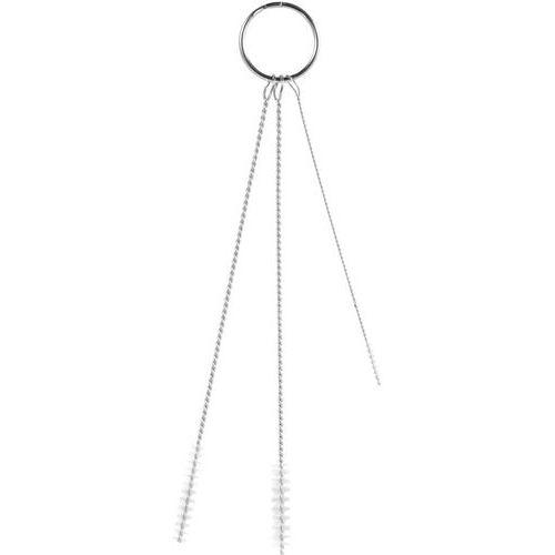 Lot de 10 Ensemble de 3 brosses, Ø2, Ø5, Ø6 mm, Souple, Blanc thumbnail image 1