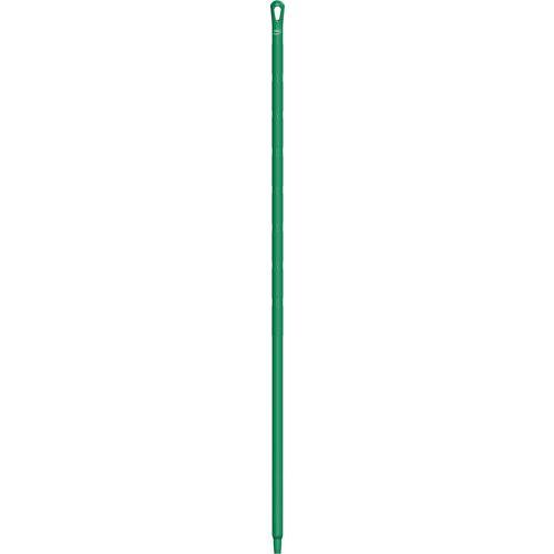 Lot de 10 Manche Ultra Hygiénique, Ø34 mm, 1700 mm, Vert thumbnail image 1