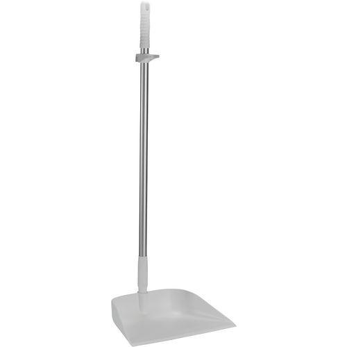 Lot de 10 Pelle à poussière à manche vertical, 330 mm, Blanc thumbnail image 1
