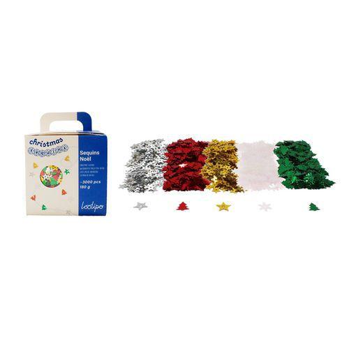Sachet de 180g de sequins de Noël thumbnail image 1