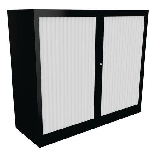 Illustration de : Armoire à rideaux ht 102 cm larg 120 cm Buronomic