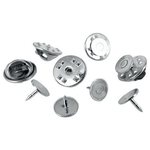 20 attaches pin's coloris argenté thumbnail image 1
