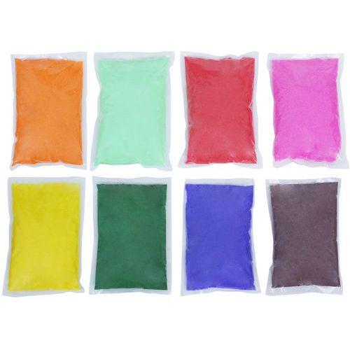 8 sachets 1kg de sable fin coloré couleurs assorties thumbnail image 1