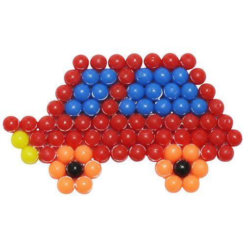 Illustration de : Schoolpack perles à l'eau 6000 perles Ø 5 mm + accessoires - O'color