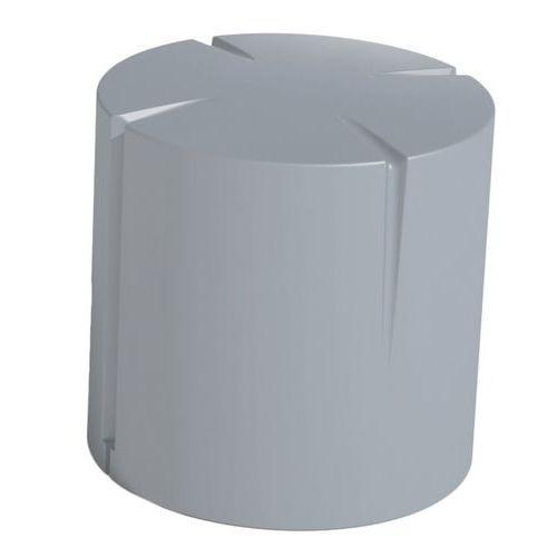 Pouf rond Connexio - gris fenêtre thumbnail image 1