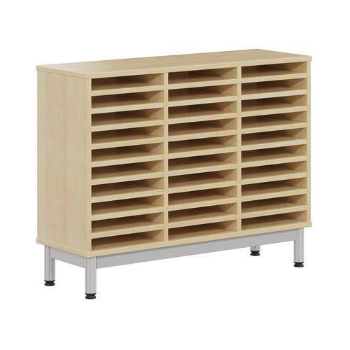 Illustration de : Meuble bas Bip Bop 30 cases - Mobidecor