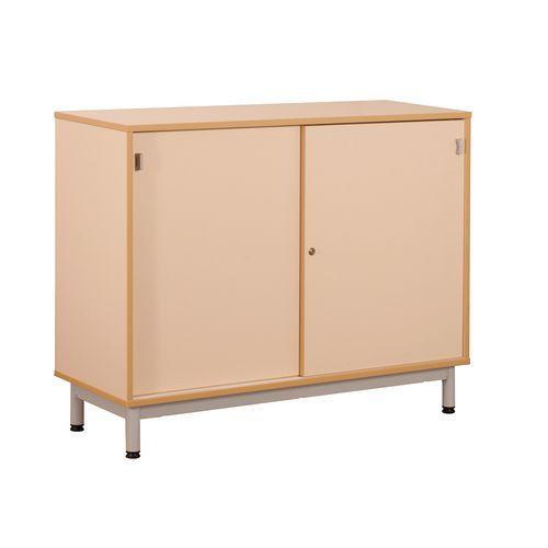 Meuble bas Bip Bop portes coulissantes - Mobidecor thumbnail image 1