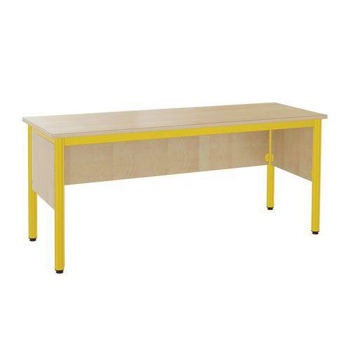 Chaire prof Nova 160 x 64 cm stratifié hêtre Mobidecor thumbnail image 1