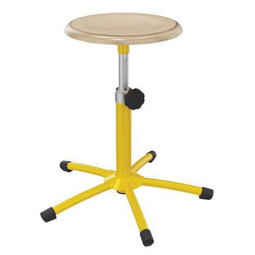 Illustration de : Tabouret Araxe réglable - Mobidecor