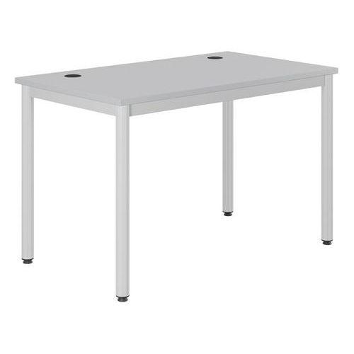 Table Info prof 70 cm T6 passe câble méla. chants polypro - Mobidecor thumbnail image 1
