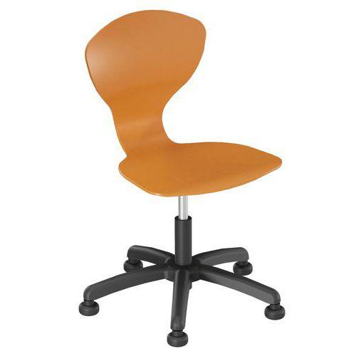 Illustration de : Chaise Corus réglable sur patins - Mobidecor