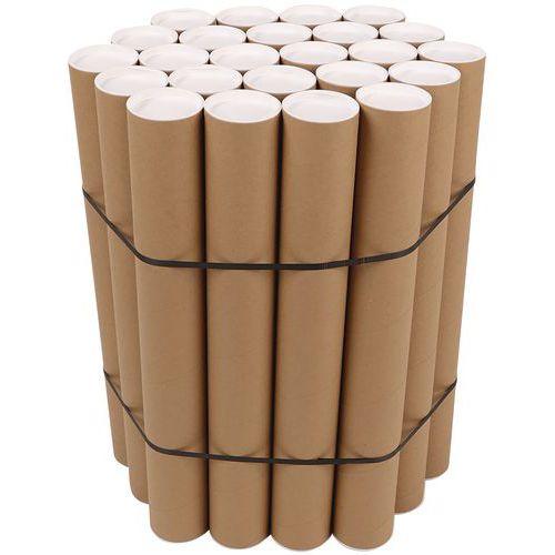 Lot de 24 tubes d'expédition avec bouchon L Ut.:63 cm Pr Ft:A1 thumbnail image 1