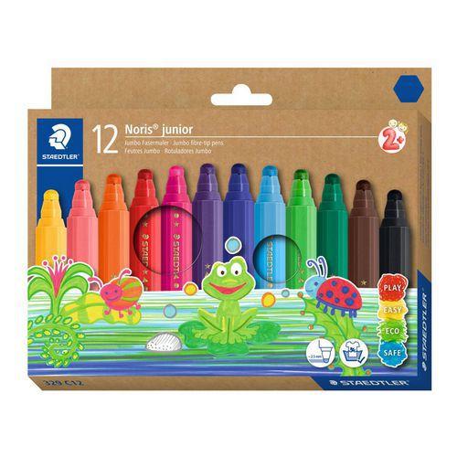 Etui 12 feutres coloriage pointe extra large 6,7mm thumbnail image 1