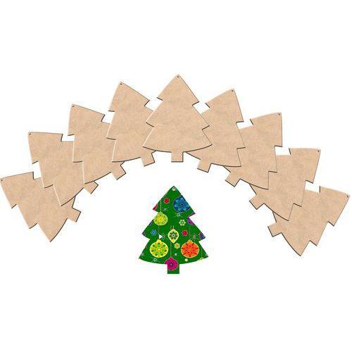 Illustration de : Sapin à décorer et suspendre