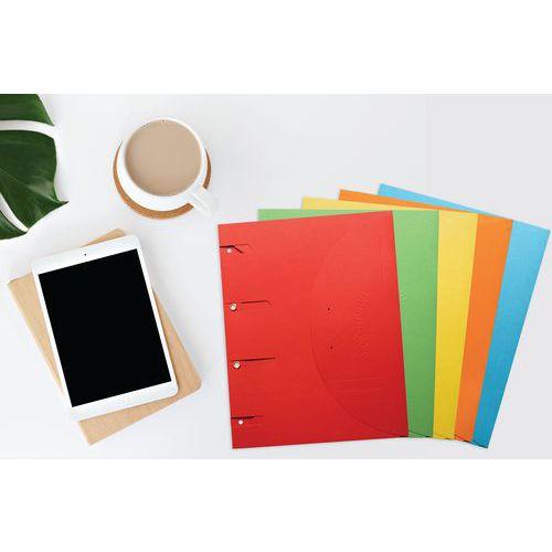 Illustration de : Chemise Smartfolder Uno - Assorti - Lot de 10 - Djois Made By Tarifold