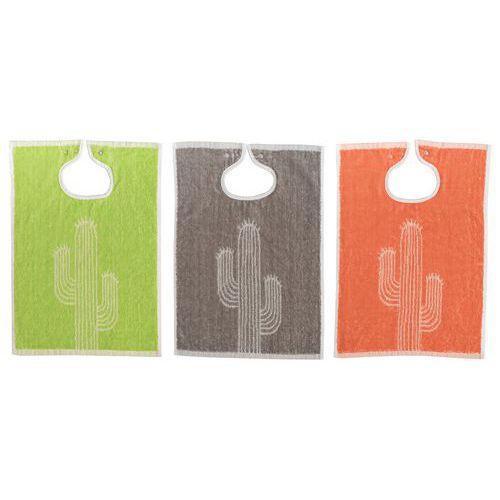 Lot 12 bavoirs Cactus fermeture pression 35X45 cm 3 coloris  - Manutan Expert thumbnail image 1