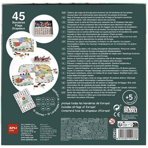 Illustration de : Les drapeaux d'Europe - Apli Kids