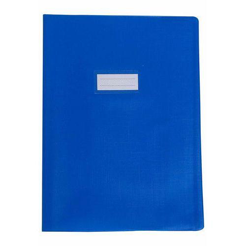 Protège-cahier A4 plastique épais épaisseur: 20/100e - Bleu thumbnail image 1