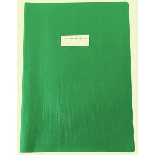 Protège-cahier A4 plastique épais épaisseur: 20/100e - Vert thumbnail image 1