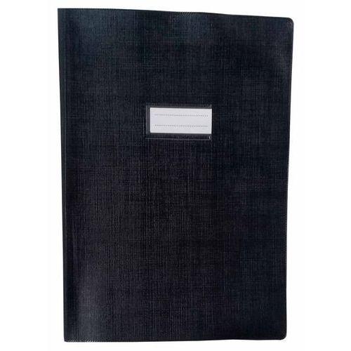 Protège-cahier A4 plastique épais épaisseur: 20/100e - Noir thumbnail image 1