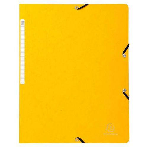 Illustration de : Chemise à élastiques A4 - Exacompta