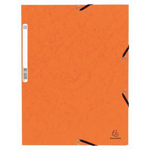 Chemise élastique et rabats A4 Orange thumbnail image 1