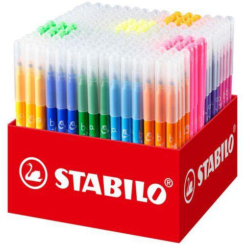 Maxi schoolpack 240 feutres de coloriage trio AZ thumbnail image 1