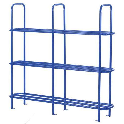 Illustration de : Rayonnage à cartables