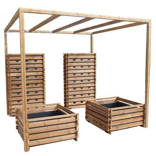 Pack complet murs bacs sol-pergola thumbnail image 1