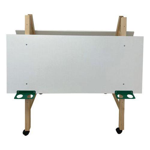 Illustration de : Chevalet à peinture double face Lise réglable