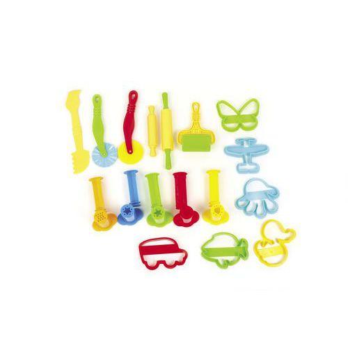 Lot 17 outils plastique pour modelage thumbnail image 1