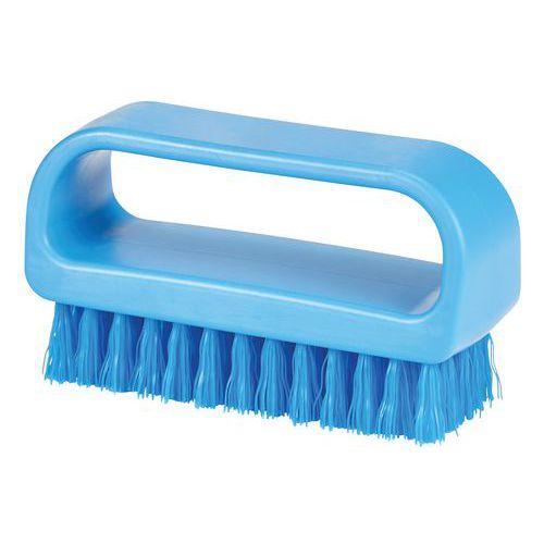 Lot de 10 Brosse à ongles, 95 mm, medium, bleu thumbnail image 1