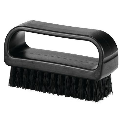 Lot de 10 Brosse à ongles, 95 mm, medium, noir thumbnail image 1
