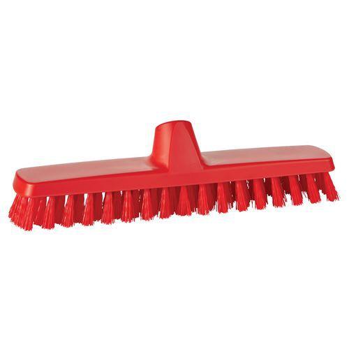 Lot de 10 Balai brosse, 300 mm, dur, rouge thumbnail image 1