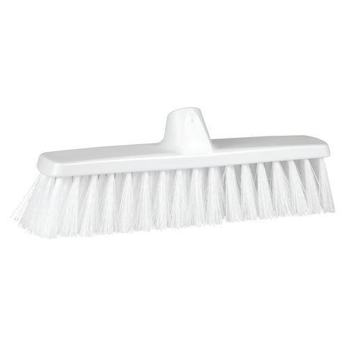 Lot de 10 Balai brosse, 300 mm, medium, blanc thumbnail image 1