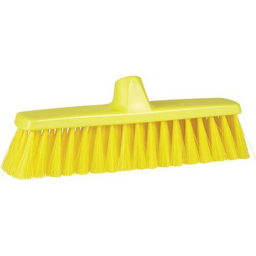 Lot de 10 Balai, 300 mm, souple, jaune thumbnail image 1