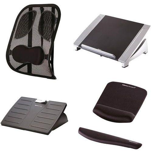 Illustration de : Pack ergonomique télétravail Confort + repose-poignets offert ! - Fellowes