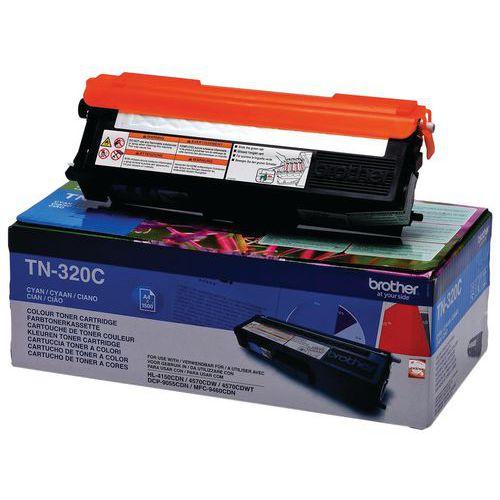 Cartouche toner TN-320C cyan - Brother thumbnail image 1