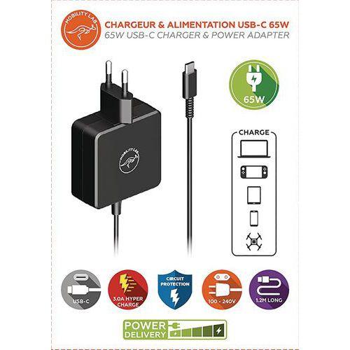 Illustration de : Alimentation & Chargeur USB-C 65W - Mobility Lab