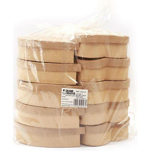 Illustration de : Boite cœur fantaisie - Graine créative