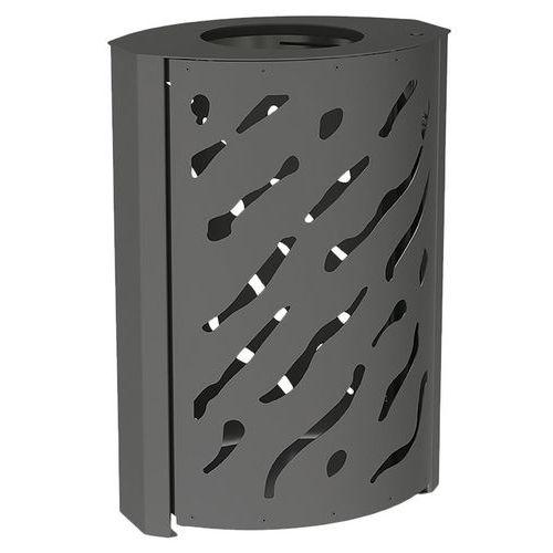 Poubelle Venise 120 L galva - gris procity thumbnail image 1