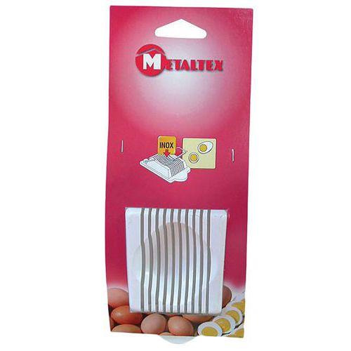 Illustration de : Coupe uf fils inox Metaltex