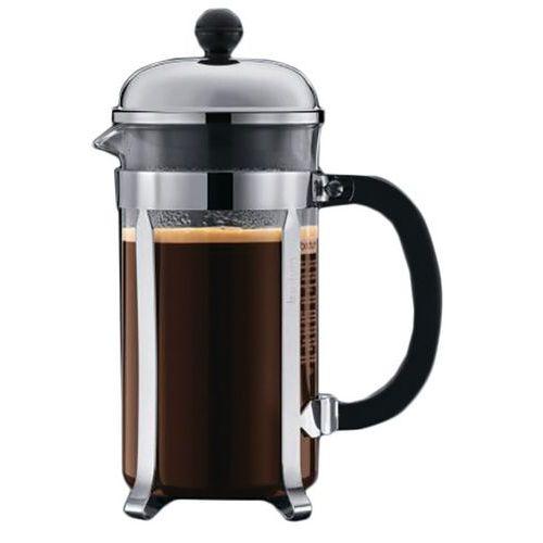 Cafetière à piston 3 Tasses Chromée & Noire - Chambord thumbnail image 1