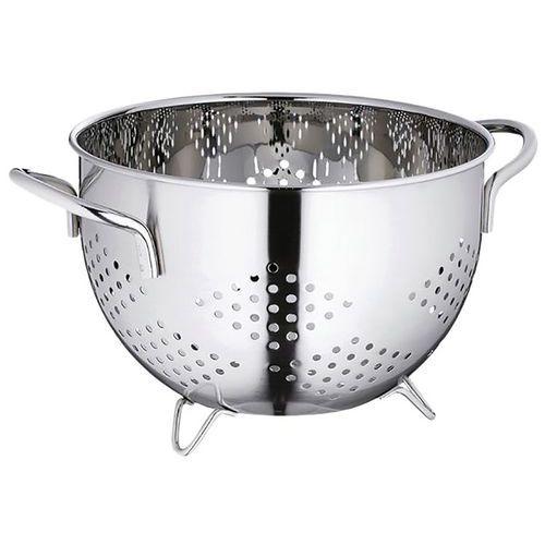 Illustration de : Passoire inox 20 cm sur pied - Athos - Kela