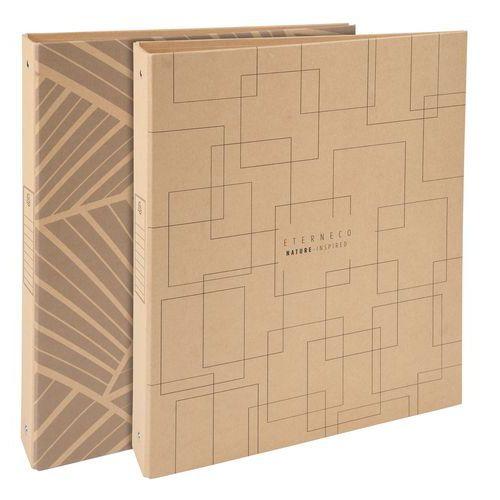 Illustration de : Classeur carton recyclé A4 eterneco - Exacompta