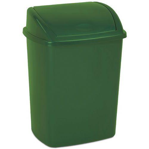 Illustration de : Poubelle à couvercle basculant 26 L